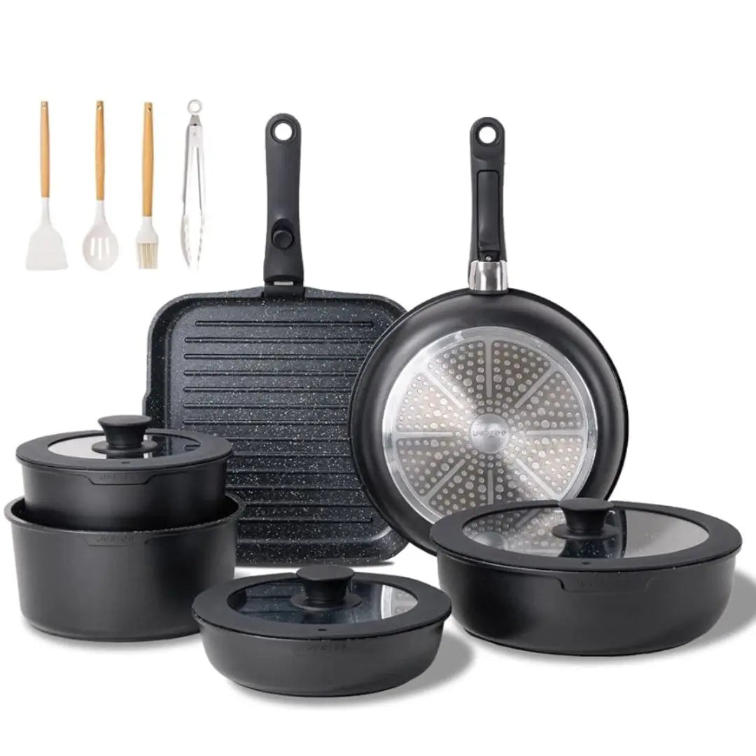 The Premium Stackable Cookware Set (26-Piece)