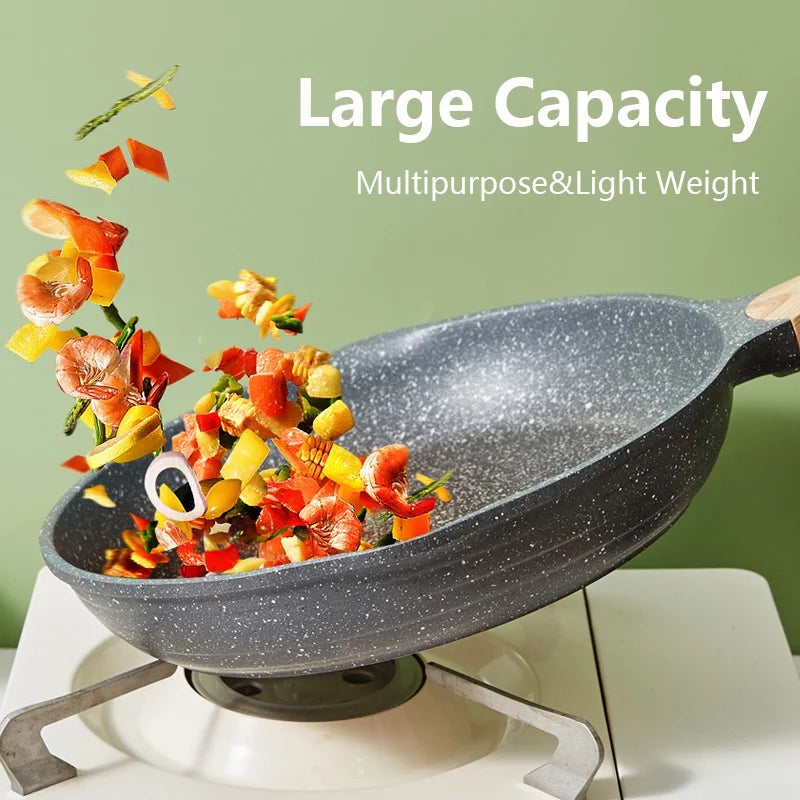 Granite Nonstick Frying Pan - 8" & 9.5"