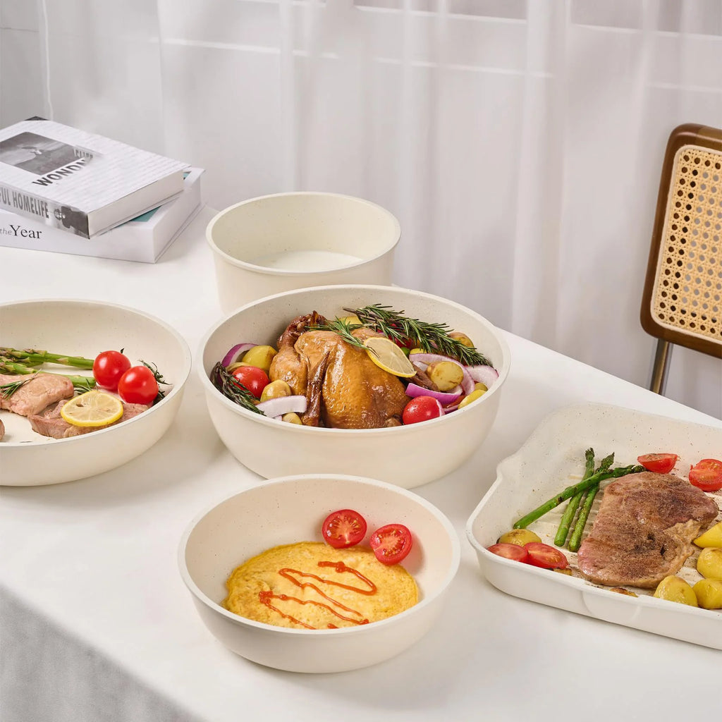 The Premium Stackable Cookware Set (26-Piece)