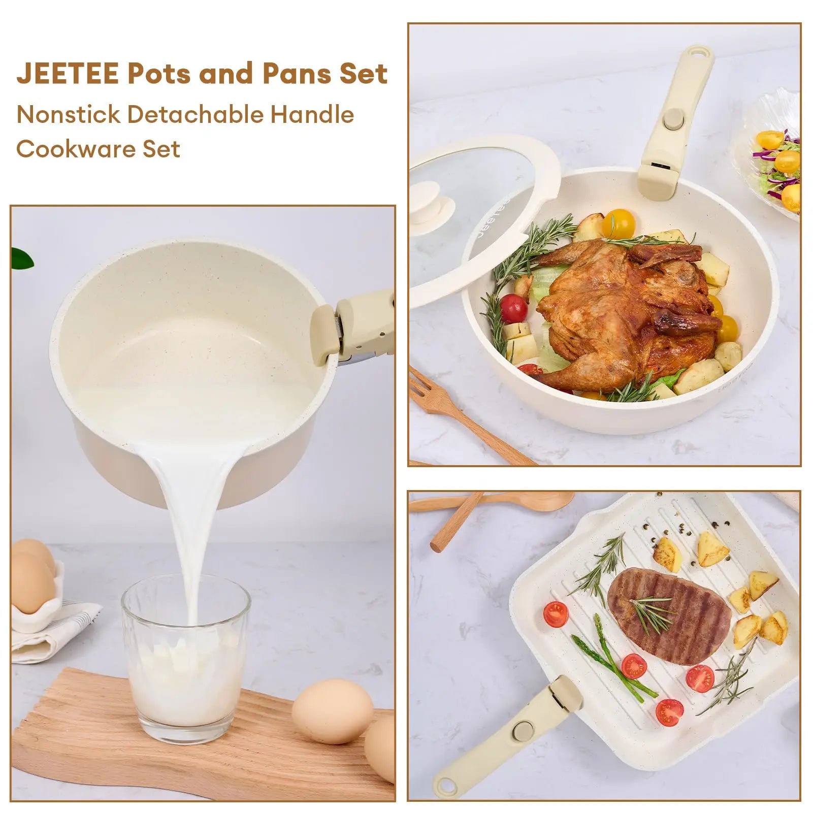 The Premium Stackable Cookware Set (26-Piece)