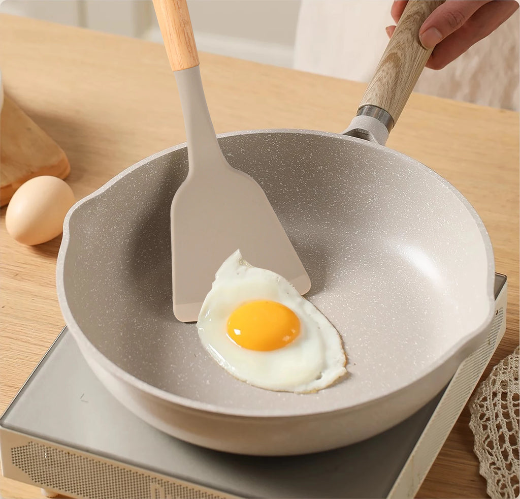 The Essential Silicone Utensil Set (12-Piece) - Khaki