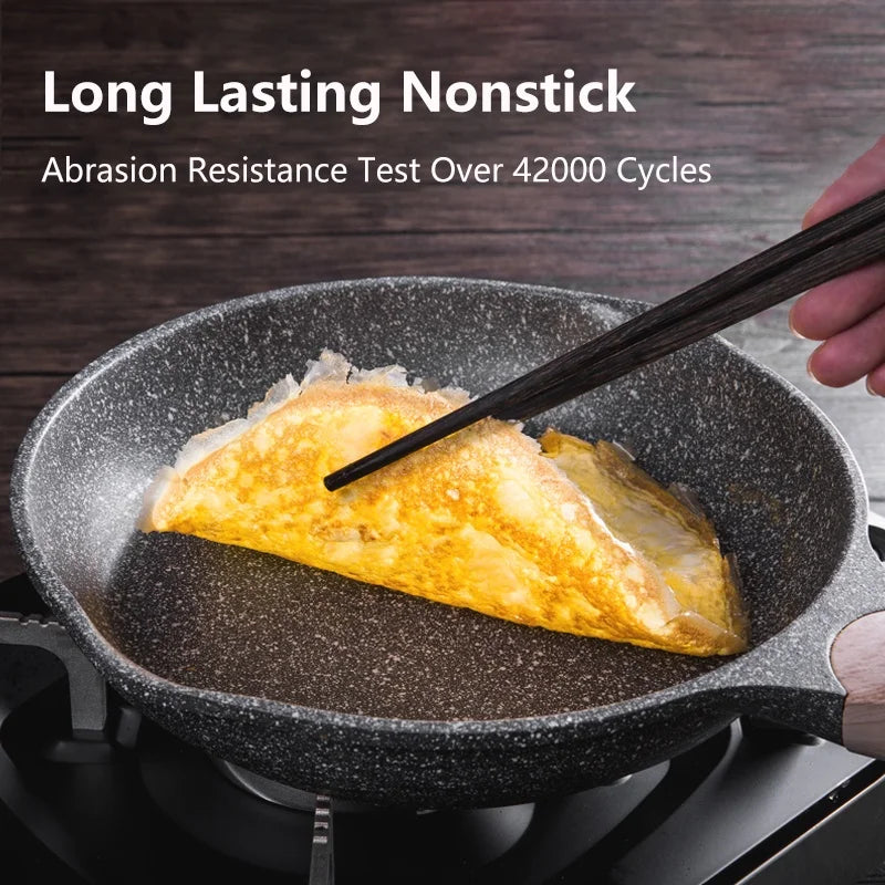 Granite Nonstick Frying Pan - 8" & 9.5"