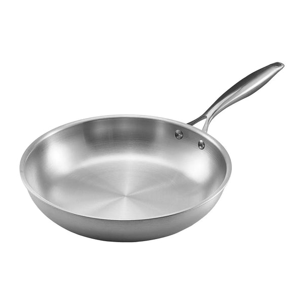 Tri-Ply Stainless Steel Skillet Set (3-Piece)